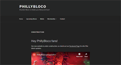 Desktop Screenshot of phillybloco.com